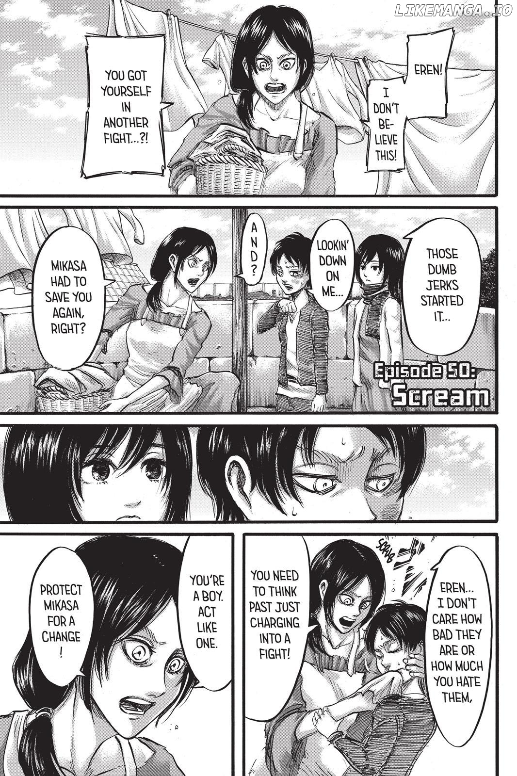 Attack on Titan, Chapter 50 image 01